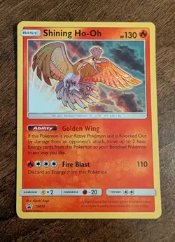 Shining Ho-Oh SM70 Sun & Moon Promos Holo 2017 Pokemon TCG NM - Image 1
