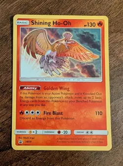 Shining Ho-Oh SM70 Sun & Moon Promos Holo 2017 Pokemon TCG NM - Image 2