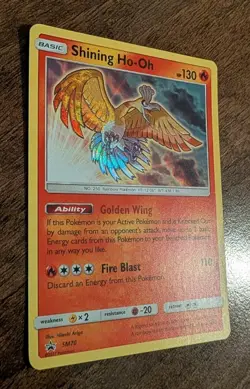 Shining Ho-Oh SM70 Sun & Moon Promos Holo 2017 Pokemon TCG NM - Image 3