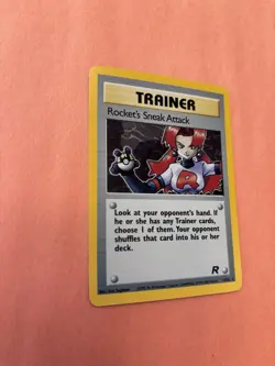 Pokemon TCG Trainer Rockets Sneak Attack Holo 16/82 - Image 3