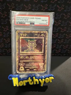 2000 POKEMON GAME MOVIE POKEMON 2000 MOVIE ANCIENT MEW PSA 8 - Image 1
