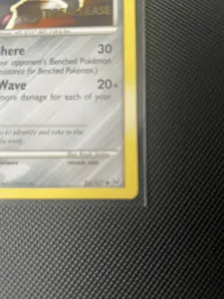 POKEMON TCG DIAMOND AND PEARL LUCARIO PRERELEASE 53/127 NON HOLO LP - Image 5