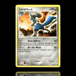 ▸ Lucario | Platinum | Prerelease Promo | 53/127 | LP - Image 1