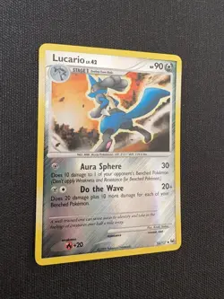 Pokemon TCG - Lucario 53/127 Platinum Reverse Holo - LP - Image 2