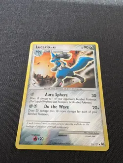 Pokemon TCG - Lucario 53/127 Platinum Reverse Holo - LP - Image 4