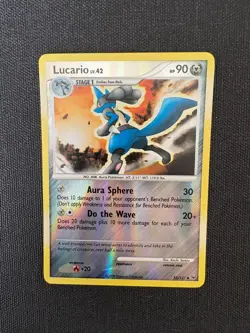 Pokemon TCG - Lucario 53/127 Platinum Reverse Holo - LP - Image 5