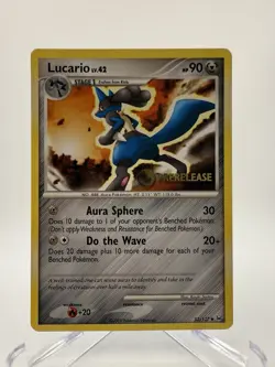 Lucario - (Prerelease) 53/127 Diamond and Pearl (rare) Lp - Image 1
