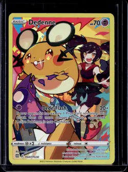 2022 Pokemon SWSH Brilliant Stars Dedenne Trainer Gallery Holo #TG07/TG30 - Image 1