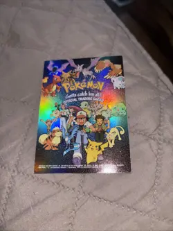 Pokemon Topps 1999 - Gotta Catch ‘em all! - Official Trading Cards List Holo #tr - Image 1