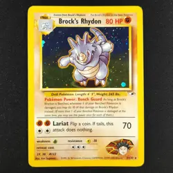 Brock’s Rhydon 2/132 - Gym Heroes - Pokemon Card - Image 1