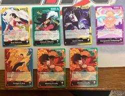 One Piece Card Lot Of 17 Leader - OP14,OP13,OP12 - 4/5 Life - Imu,Boa,Luffy,+ - Image 2