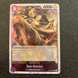 San-Gorou (Foil) ST18-003 C ONE PIECE Card The Best 2 - ONE PIECE English - Image 1