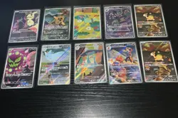 Pokemon Card Collection Mixed English Japan AR ILLUSTRATION EX & Jumbo Lot - Image 1