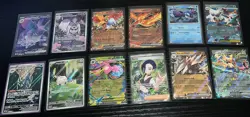Pokemon Card Collection Mixed English Japan AR ILLUSTRATION EX & Jumbo Lot - Image 2