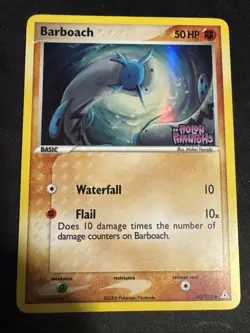 Barboach 60/110 2006 EX Holon Phantoms Pokemon Card Reverse Holo - LP - Image 1