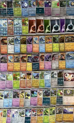 BLK Bolt White Flare x35 Reverse Holo + x28 Holos + x14 Pokeball Lot of 77 Card - Image 1