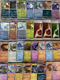 BLK Bolt White Flare x35 Reverse Holo + x28 Holos + x14 Pokeball Lot of 77 Card - Image 2