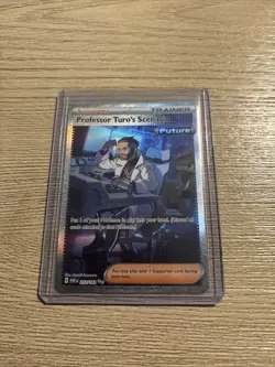 Professor Turo's Scenario Paradox Rift Illustration Card 257/182 Pokemon TCG - Image 1
