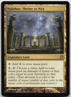 MTG Nykthos, Shrine to Nyx R Theros 223 LP - Image 1