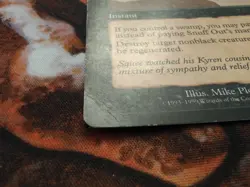 Snuff Out Mercadian Masques MTG Magic the Gathering 1st Edition - Image 3