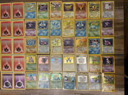89 HOLO RARE VINTAGE WOTC POKEMON CARD LOT & 116 WOTC Non Holo Rares - Image 3