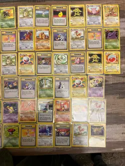 89 HOLO RARE VINTAGE WOTC POKEMON CARD LOT & 116 WOTC Non Holo Rares - Image 5