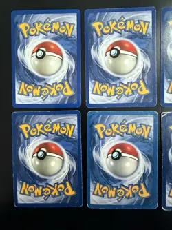 Fossil Unlimited Vintage Pokemon 8 Card Lot LP-DMG (Three 1st Edition) - Image 4