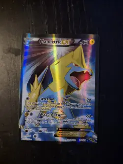 Manectric EX 113/119 Phantom Forces Full Art Ultra Rare Pokemon Card LP - Image 1