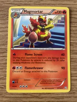 Magmortar 21/124 + Magmar 20/124 | Dragons Exalted | Near Mint | Pokemon TCG - Image 2