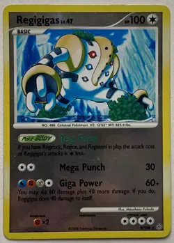 Regigigas - 9/100 - Reverse Holo Rare - Stormfront 2008 pokemon TCG - Image 1