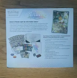 Pokemon Prismatic Evolutions Pokemon Center PC ETB Factory Sealed New - Image 2