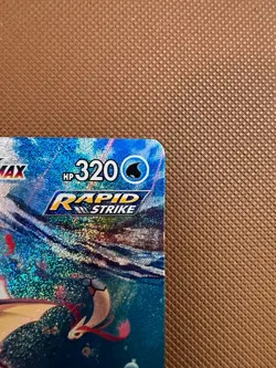 2021 Pokemon Black Star Promo Premium Collection #SWSH182 Vaporeon Vmax - Image 3