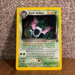 Dark Golbat 7/82 Holo Rare Unlimited Team Rocket Pokemon - Image 1