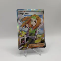 Pokemon TCG Daisy's Help Scarlet & Violet 195/165 Holo Ultra Rare - Image 2