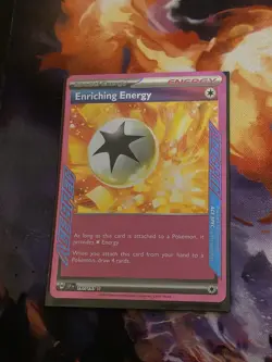 Enriching Energy 191/191 Ace Spec Rare Surging Sparks Pokemon TCG NM - Image 2
