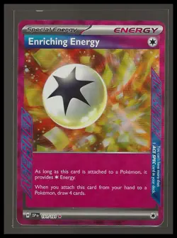 Pokemon TCG Enriching Energy ACE SPEC 191/191 SV08: Surging Sparks Holo NM/M - Image 1