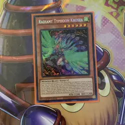 Radiant Typhoon Krosea - DOOD-EN015 Secret Rare 1st Edition Yu-Gi-Oh Tcg NM/MINT - Image 1