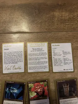 Magic The Gathering World Championship Tokyo 1999 Kai Budde Deck Complete MTG - Image 4