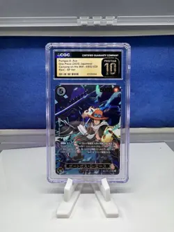 One Piece Portgas D. Ace SP AA EB02-028 R Japanese Edition CGC Pristine 10 - Image 1