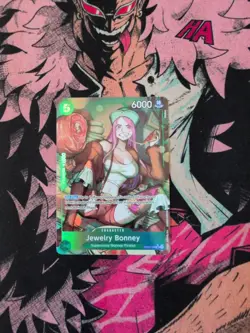 Jewelry Bonney (Alt Art) OP07-026 SR 500 Years in the Future ONE PIECE Japanese - Image 1