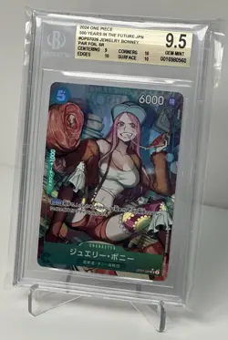 2024 One Piece 500 Years in the Future OP07-026 Jewelry Bonney Alt Art BGS 9.5 - Image 1
