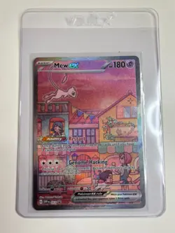 Pokemon TCG Mew ex 053 Scarlet & Violet Promo Holo Full Art Card - Image 1