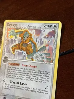 Pokemon POP Series 4 Deoxys Delta Species 2/17 Holo Rare LP - Image 3