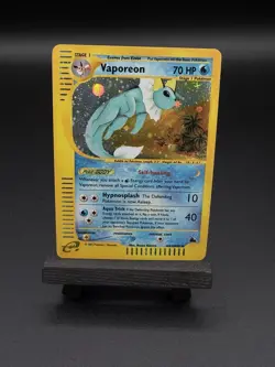 [NM] Vaporeon #H31 Skyridge Holo Rare 2003 Vintage Pokemon E-Reader - Excellent - Image 1