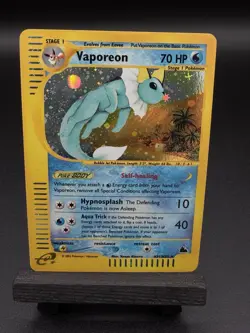 [NM] Vaporeon #H31 Skyridge Holo Rare 2003 Vintage Pokemon E-Reader - Excellent - Image 3