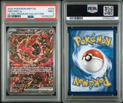 2025 Pokemon Mega Evolution Oricorio ex Ultra Premium Collection #024 (PSA 9) - Image 3