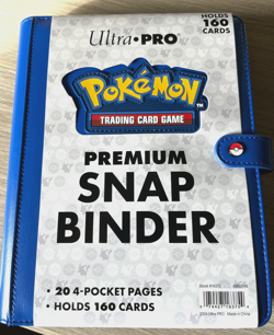 Ultra Pro - Premium Blue Snap Binder - Pokemon A5 4 POCKETS free p&p - Image 3