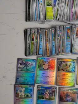 Pokemon SV: Prismatic Evolutions Bulk With Holo/Reverse/Pokeball Foils, And Exs - Image 5