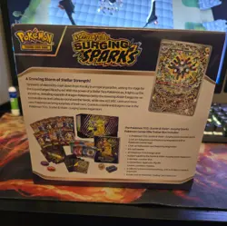 Pokemon TCG Surging Sparks Pokemon Center ETB Elite Trainer Box Sealed - Image 2