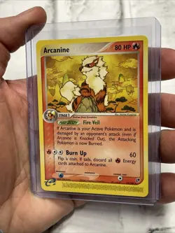Pokemon Arcanine 15/100 | 2003 Pokemon Sandstorm Non Holo Rare Vintage NM/MT Vtg - Image 2